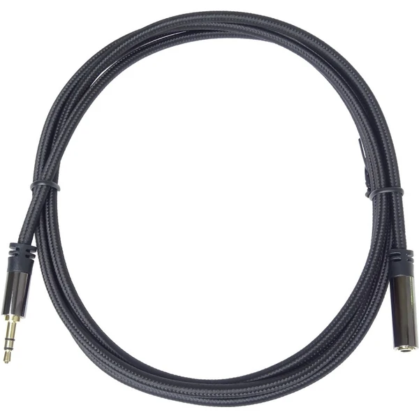 PremiumCord 3,5mm/3,5mm predlžovací kábel 1,5m čierny - Káble a redukcie - Obrázok c443d6760c5342e98e2f122ce9cea61f