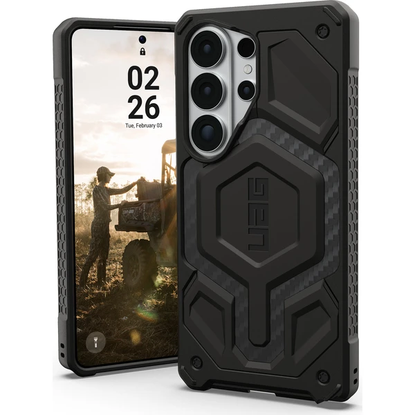 UAG Monarch Pro MagSafe Karbónový kryt Samsung Galaxy S26 Ultra čierny - Puzdra - Hlavný obrázok