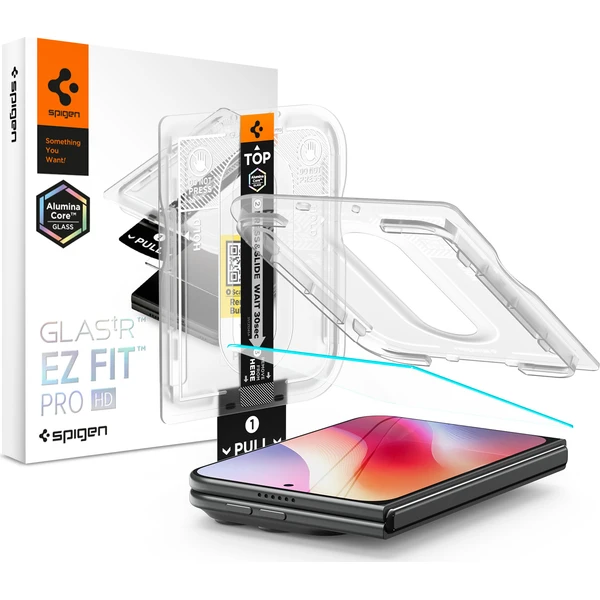 Spigen Glass tR EZ Fit Pro HD 1 Pack tvrdené sklo iPhone 18 Fold - Ochranné fólie a sklo - Hlavný obrázok