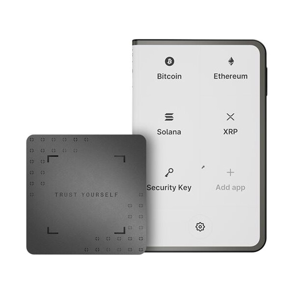 E-shop Ledger Stax krypto peňaženka s Recovery Key (iOS/Android/MacOS/Windows/Linux)