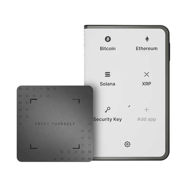 Ledger Stax krypto peňaženka s Recovery Key (iOS/Android/MacOS/Windows/Linux) - Krypto peňaženky - Hlavný obrázok