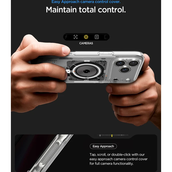 Spigen Ultra Hybrid MagSafe kryt iPhone 18 Pro/17 Pro neo one - Puzdra - Obrázok c55ae076a8bc4191935ea24232a70774