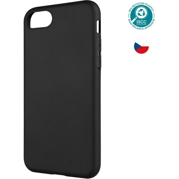 FIXED ReStory TPU recyklovaný kryt Apple iPhone 7/8/SE (2020/2022) čierny - Puzdra - Hlavný obrázok
