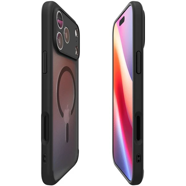 Spigen Ultra Hybrid MagSafe kryt iPhone 17 Pro Max frost black - Puzdra - Obrázok c560795f76624e259ae5798bcfc9ff02