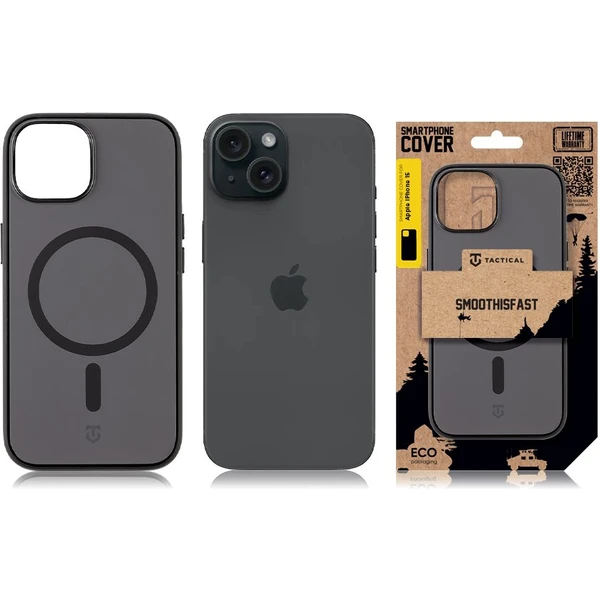 Tactical MagForce SmoothIsFast kryt Apple iPhone 15 čierny - Puzdra - Obrázok c568e499ce644f2b97d95894a9fe833b