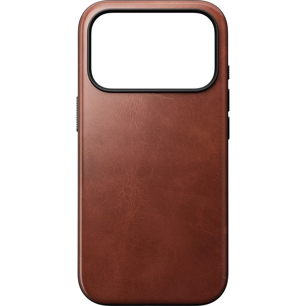 Nomad Modern Leather (Horween) MagSafe kožený kryt iPhone 17 Pro/18 Pro Olde Dublin - Puzdra - Obrázok c57bca54903d497ea842fe3b5bf1c3aa