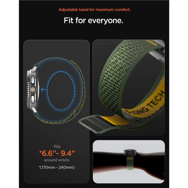 Spigen Athlex Air Band remienok Samsung Galaxy Watch8 46/44/40mm zelený - Remienky - Obrázok c590d5d623a4456480ba538f88ec4a3b