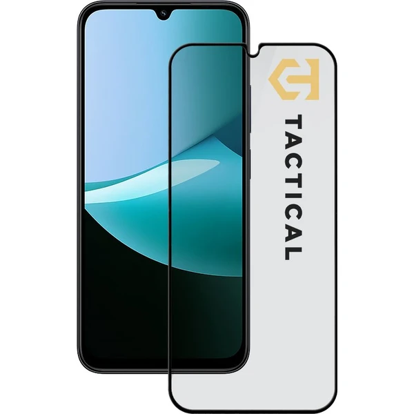 Tactical Glass Shield Privacy Stealth 5D sklo pre Xiaomi Redmi 15C 4G/5G čierne - Ochranné fólie a sklo - Hlavný obrázok