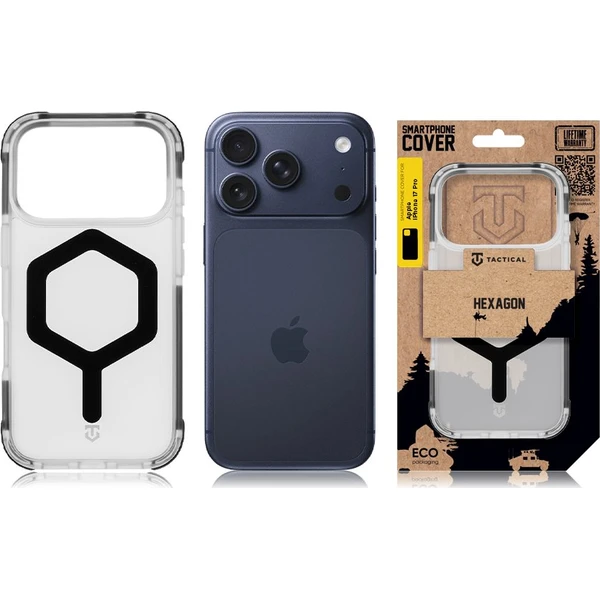 Tactical MagForce Hexagon kryt Apple iPhone 17 Pro čierny - Puzdra - Obrázok c5ba3d56ed3f4e9199e44e7180e4af8c