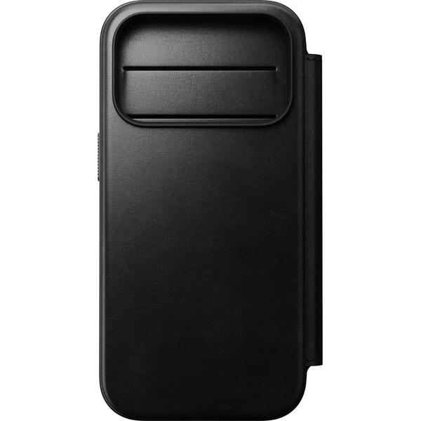 Nomad Modern Leather Folio (Horween) MagSafe kožené puzdro iPhone 17 Pro/18 Pro Black - Puzdra - Obrázok c5ba715eaa1c48559fdee85f716fc6d8