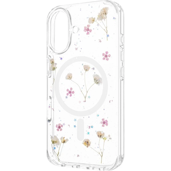 FIXED MagBloom kryt s MagSafe Apple iPhone 16 Blush Plum - Puzdra - Hlavný obrázok