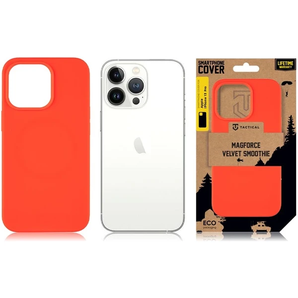 Tactical MagForce Velvet Smoothie Kryt pre Apple iPhone 13 Pro Chilli - Puzdra - Obrázok c5f5ad0eb46f49daad0e7c4c032ec2bb