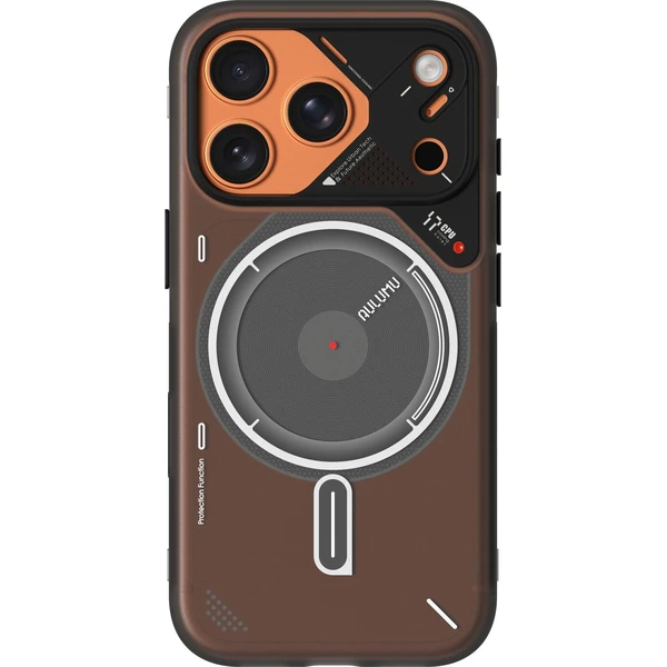 Aulumu A17 Frosted TPU MagSafe kryt iPhone 17 Pro Max priehľadná sivá - Puzdra - Obrázok c6648a32cd51424da02f28f0513410a9