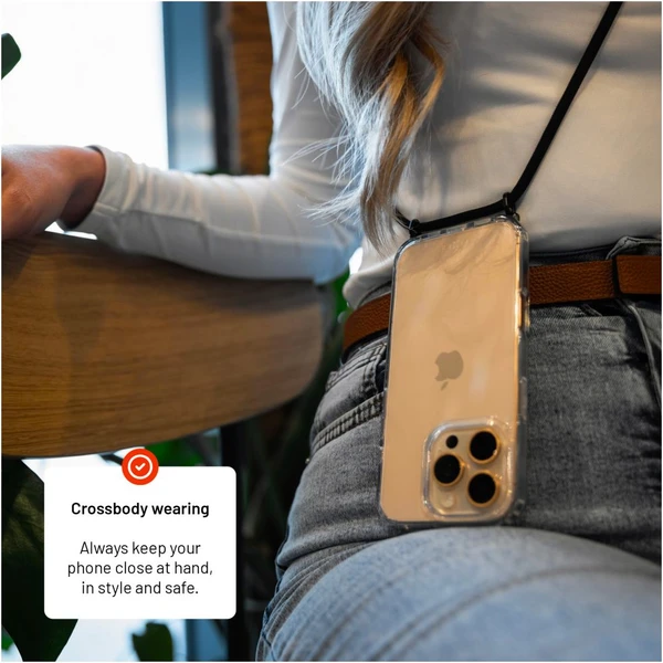 FIXED Pure Neck kryt s čiernou šnúrkou na krk pre Samsung Galaxy A36 5G/A56 5G - Puzdra - Obrázok c678b76ef8454a898b6789b59dde3925