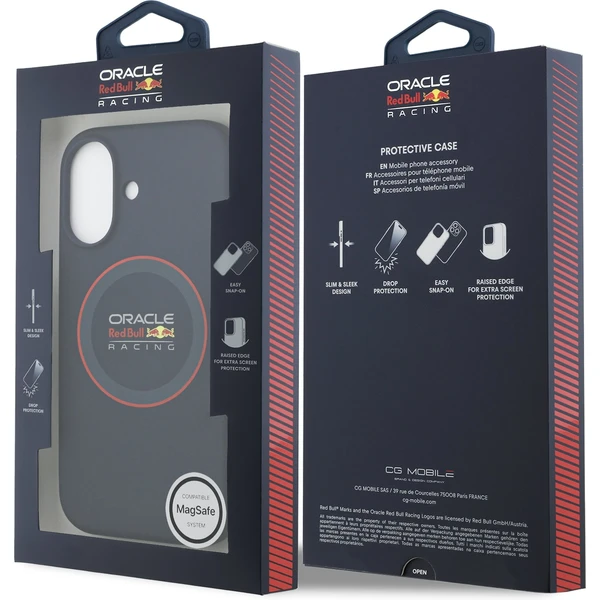Oracle Red Bull Silicone Red Ring MagSafe kryt iPhone 17 modrý - Puzdra - Obrázok c69080a4045d4f828cdcfe23f1a52c89