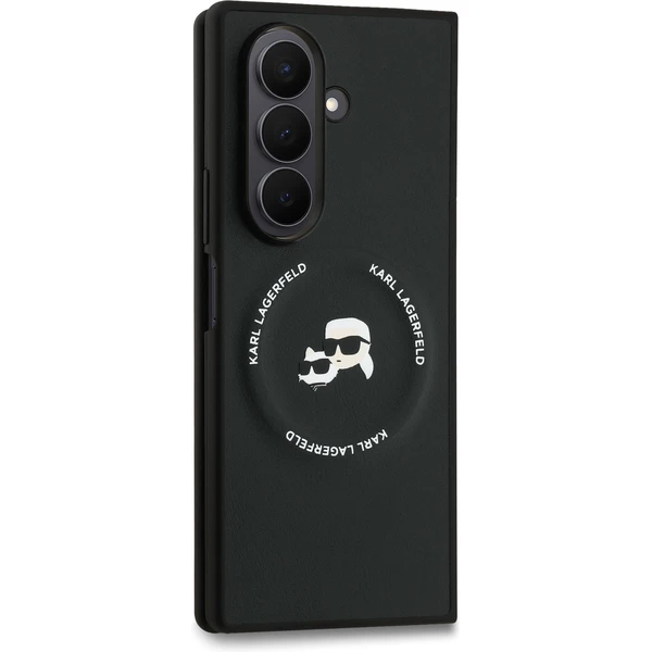 Karl Lagerfeld PU Karl and Choupette Heads Magnetic kryt Samsung Galaxy Z Fold 7 čierny - Puzdra - Obrázok c69a7b6b934044c0be1b77e24132ea54