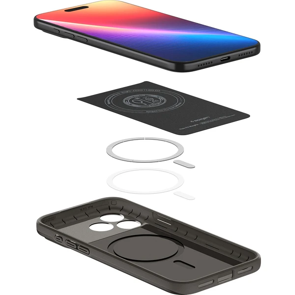 Spigen Thin Fit MagSafe kryt iPhone 18 Pro/17 Pro gunmetal - Puzdra - Obrázok c6a9be1d3d3349dd8c2d969ebcad1e86