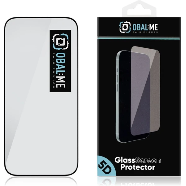 OBAL:ME 5D tvrdené sklo Apple iPhone 17/17 Pro čierne - Ochranné fólie a sklo - Obrázok c6be0aeb6aa9433f89a99f3bcaf070df