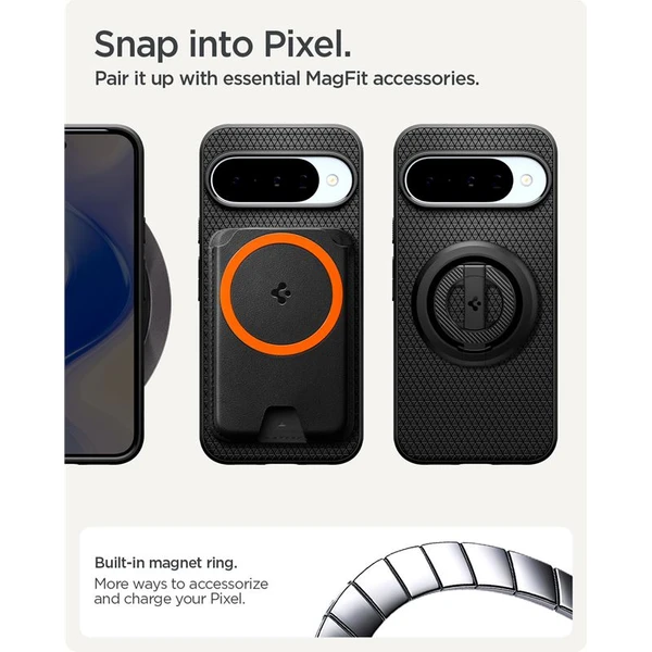 Spigen Liquid Air MagSafe kryt Google Pixel 10/10 Pro matne čierny - Puzdra - Obrázok c6be76b081244d13bcc26e12080ced6f