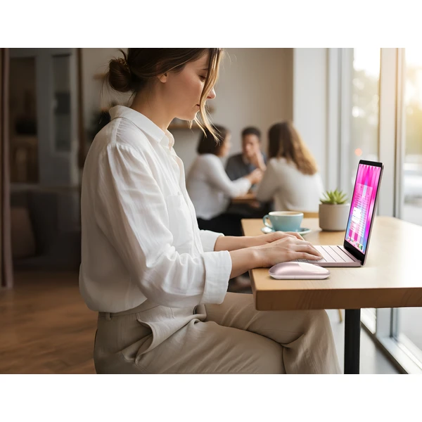 Satechi Slim EX Wireless Mouse - Blush - Myši - Obrázok c6c533401d504c8baf11f1c95be5949e