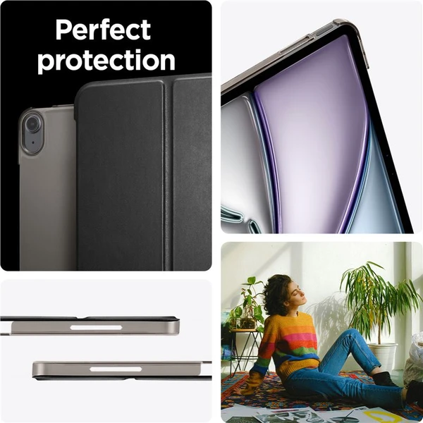 Spigen Smart Fold puzdro iPad Air 13" (2024-2026) čierne - Puzdra - Obrázok c6f1ef12b88344a5ada9d505d0e033d6
