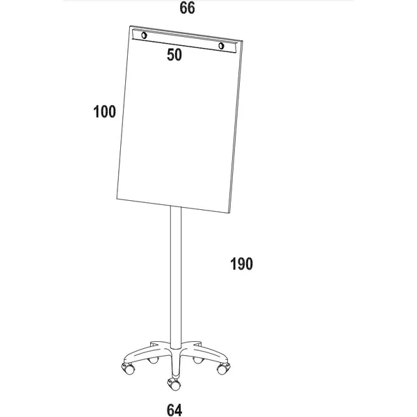 Rocada 616ECO magnetický flipchart - Flipcharty - Obrázok c6fbeb400ab3404f9681078f1e746702