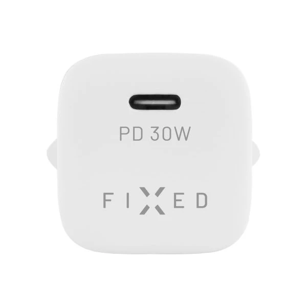 FIXED Mini set sieťovej nabíjačky s USB-C výstupom a USB-C/Lightning kábla, podpora PD, 1.2 meter, M - Nabíjačky - Obrázok c702390d719e44759e15fc08fc54deec