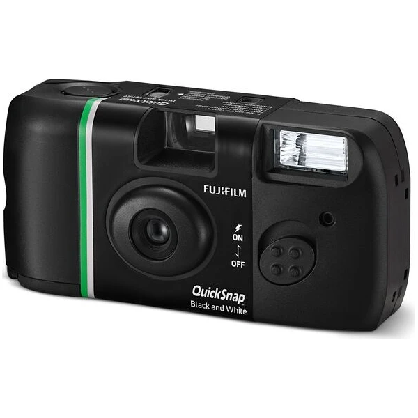 Fujifilm QuickSnap Black and White 400 27-EX - jednorazový fotoaparát čiernobiely - Fotoaparáty - Obrázok c707a0bcdec249e69b055ffb324faacd