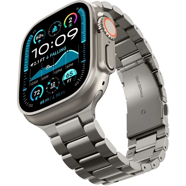 Spigen Modern Fit Titanium remienok Apple Watch 49/46/45/44mm prírodný titán - Remienky - Hlavný obrázok