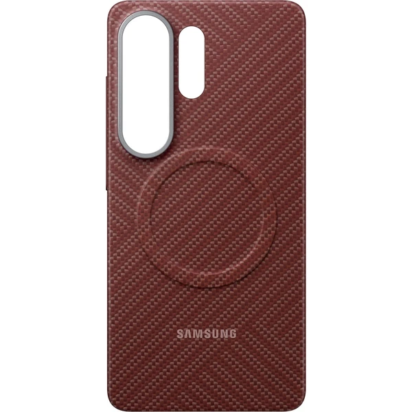 Samsung Carbon Case s MagSafe kryt Galaxy S26 Ultra červený - Puzdra - Obrázok c72d4c12bbd144e2bf2a61294fb7d9f9