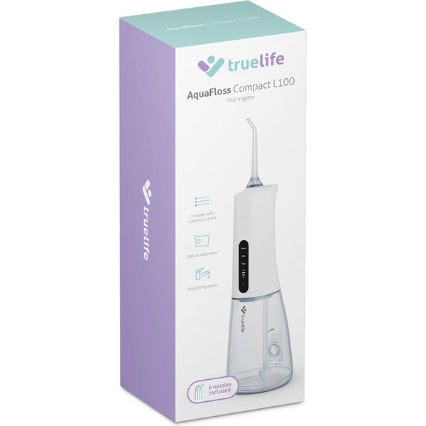 TrueLife AquaFloss Compact L100 - Ústne sprchy - Obrázok c7307680b8a0411f8c9223ffd2c558da