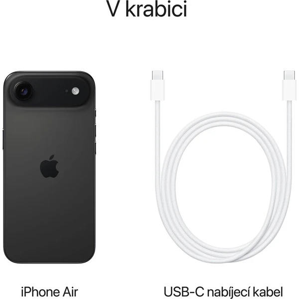 Apple iPhone Air 1TB vesmírne čierny (Kategória A) - Mobilné telefóny - Obrázok c730cbf4b82d4da08cf4bfa16702ea63