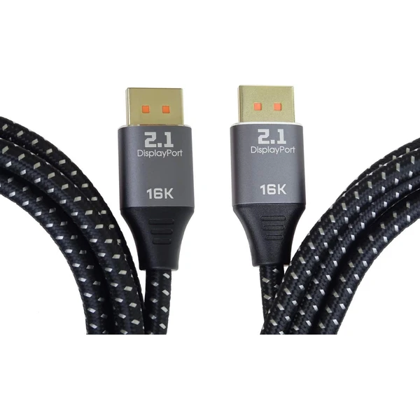 PremiumCord DisplayPort 2.1 kábel 2m - Káble a redukcie - Obrázok c7648a9c76fc4054a3e419f3e06c31b6