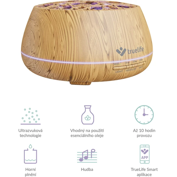 TrueLife AIR Diffuser D9 Smart - Zvlhčovače vzduchu - Obrázok c7aa8bcae2fe455d8815e61bb72d9dee
