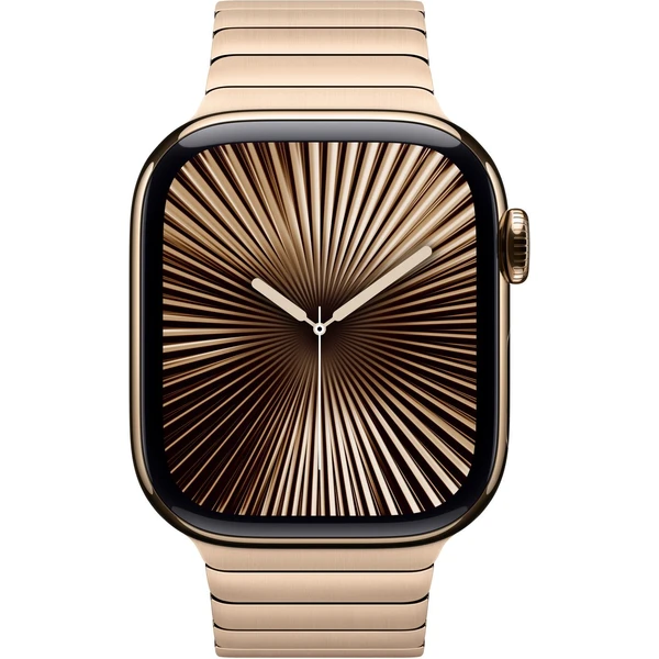 Apple Watch 42/41/40/38mm zlatý článkový ťah - Remienky - Obrázok c7b51d7e69254ab1babe1800e1c80396