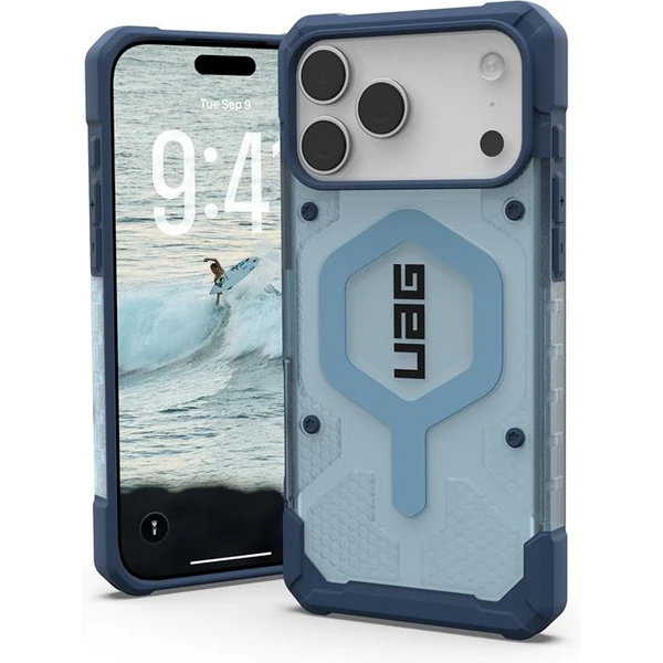 UAG Pathfinder Clear Magsafe kryt iPhone 17 Pro Max modrý - Puzdra - Obrázok c7c626cad69c4df7bf9118a3e45f6685