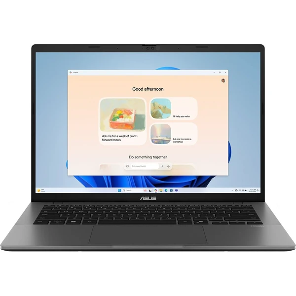 ASUS Vivobook S 14 (M3407GA-OLED048X) sivý - Notebooky - Hlavný obrázok