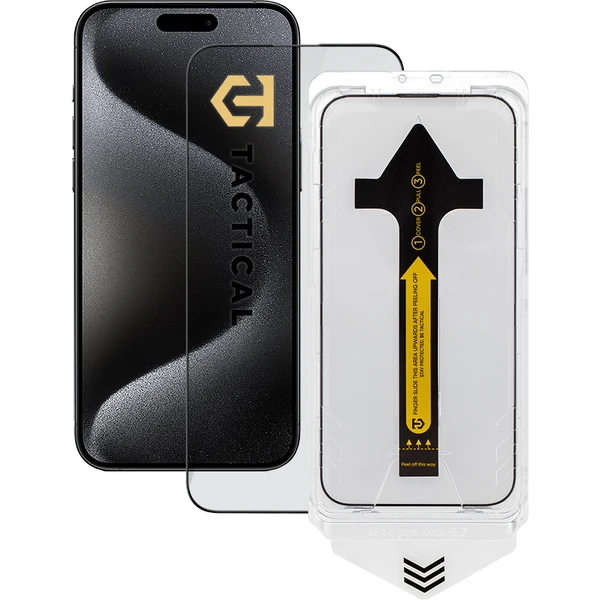 Tactical Impact Barrier pre Rookies sklo s aplikátorom Apple iPhone 15 Pro Max - Ochranné fólie a sklo - Hlavný obrázok