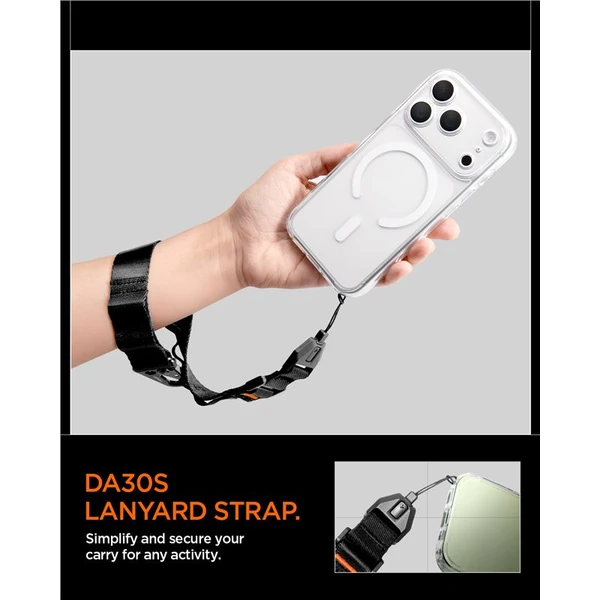 Spigen Universal Wrist Lanyard Strap DA30S univerzálny popruh čierny - Popruhy a crossbody - Obrázok c7ea8ef5c9d74ffcb1725c809a255715