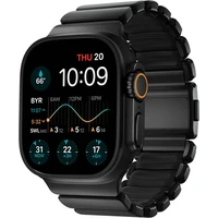 Nomad Stratos Band FKM remienok Apple Watch 45/46/49mm Black Titanium/Black - Remienky