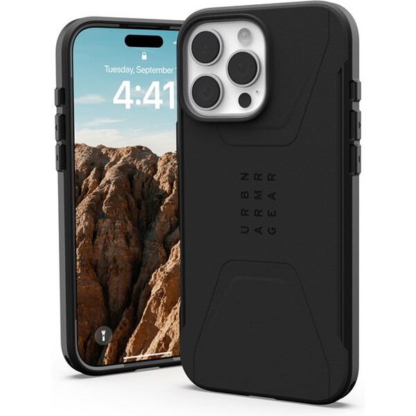 UAG Civilian Magsafe kryt iPhone 16 Pro Max čierny