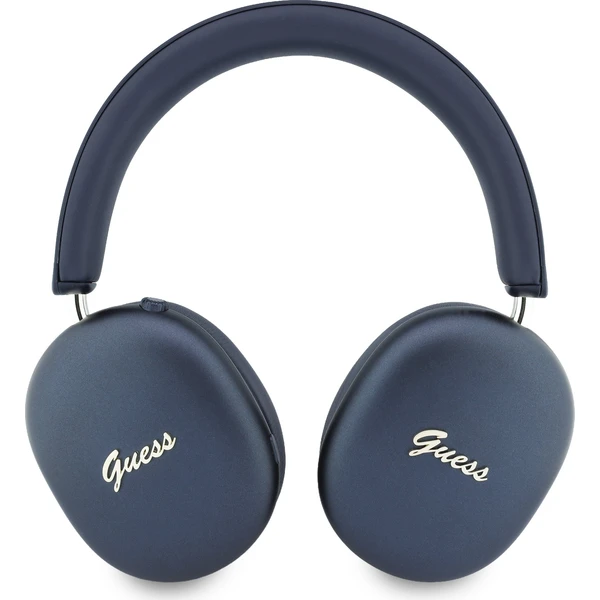 Guess Metallic Finish Gold Script Logo ENC Bezdrôtová Slúchadlá Navy - Slúchadlá - Obrázok c80ab2f2e6c740e7a22c64756d0d5fb9