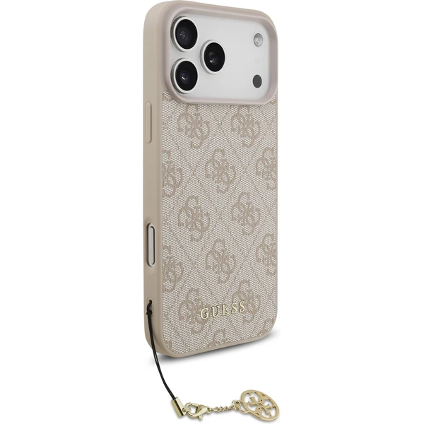 Guess 4G Charm kryt iPhone 17 Pro Max ružový - Puzdra - Obrázok c81eb351f9844ebeab32e8cfea146c10