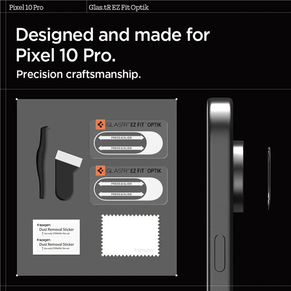 Spigen Glass tR EZ Fit Optik 2 Pack tvrdené sklo na fotoapará Google Pixel 10 Pro číre - Ochranné fólie a sklo - Obrázok c826ee1acfe84081bc9c91d3bf7c0cb4