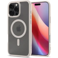 Spigen Ultra Hybrid MagSafe kryt iPhone 16 Pro frost natural titanium - Puzdra