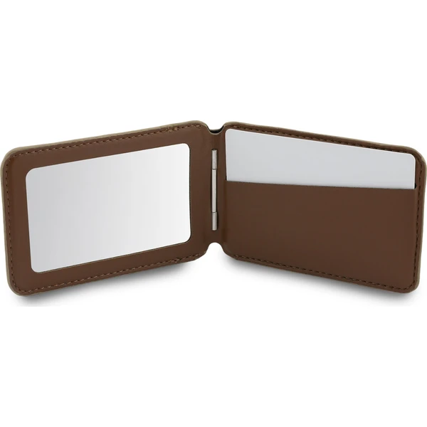 Guess PU 4G Mirror MagSafe Cardslot peňaženka so stojanom hnedá - Peňaženky - Obrázok c836c08ba4a64a738113750f95f69030