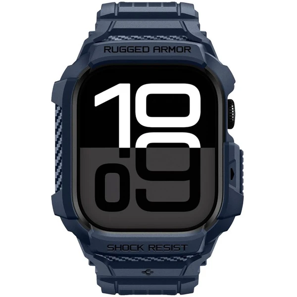 Spigen Rugged Armor Pro 2 puzdro Apple Watch 11 (42mm) navy blue - Puzdra - Obrázok c83f549151d94931b66e649b158c0118