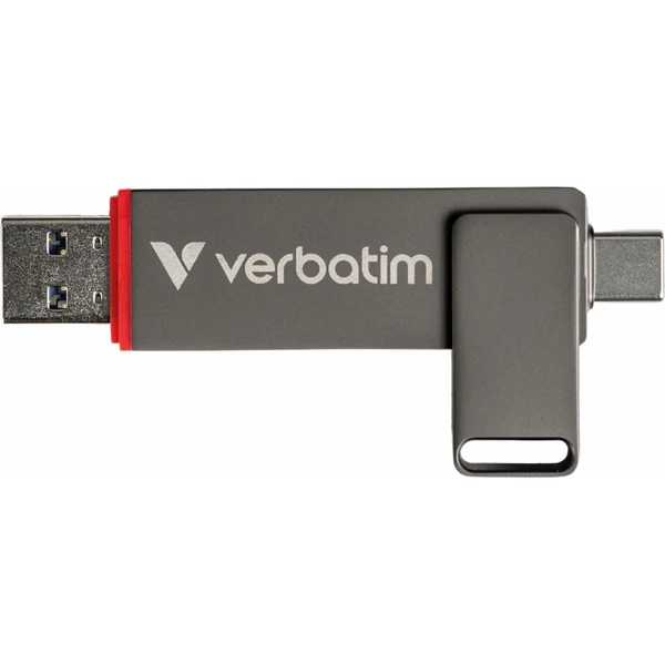 VERBATIM Dual QuickStick USB-C & USB-A USB 3.2 Gen 1 256GB - Flashdisky - Obrázok c84d8e6facf8400e987d1e049a9ebfca