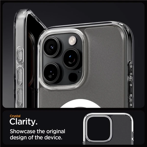 Spigen Ultra Hybrid MagSafe kryt iPhone 16 Pro Max frost clear - Puzdra - Obrázok c876c5eed7a64ce6a3ebb9847a712474