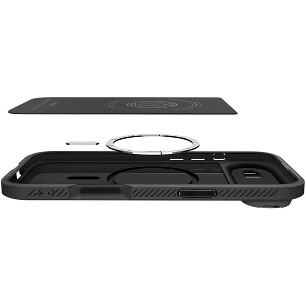 Spigen Optik Armor MagSafe kryt iPhone Air black - Puzdra - Obrázok c8a5d5e44a2f41d7a346415d20f54690